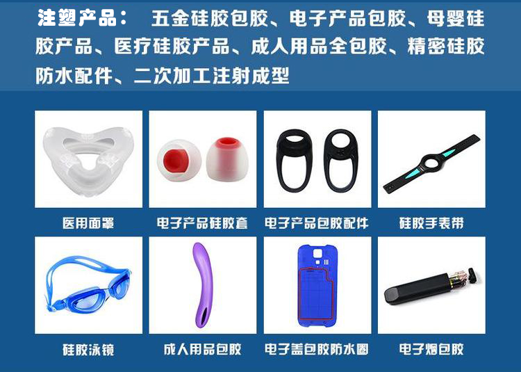 液態(tài)硅膠注射成型機注塑產(chǎn)品